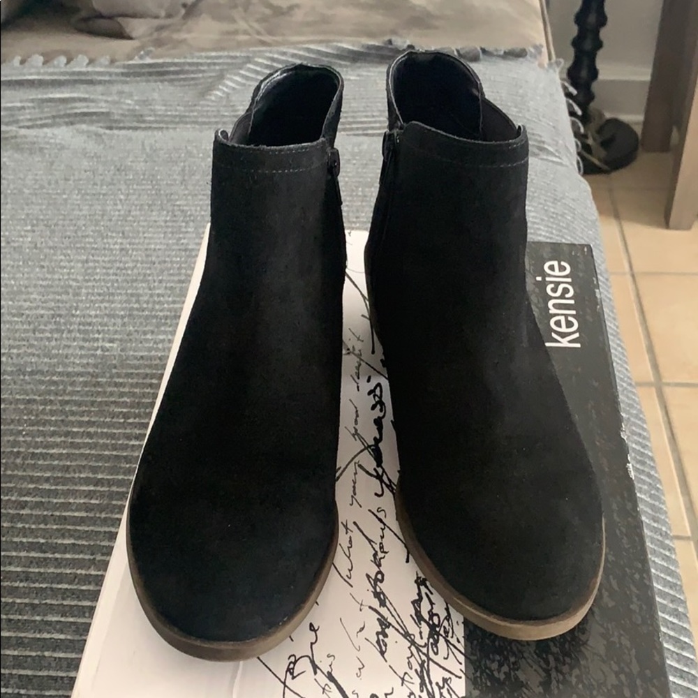 Black booties